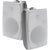 MS401WPR 4" 2 WAY ALL WEATHER 100V PAIR WHITE SPEAKERS QUEST QUEST MS401 WHITE