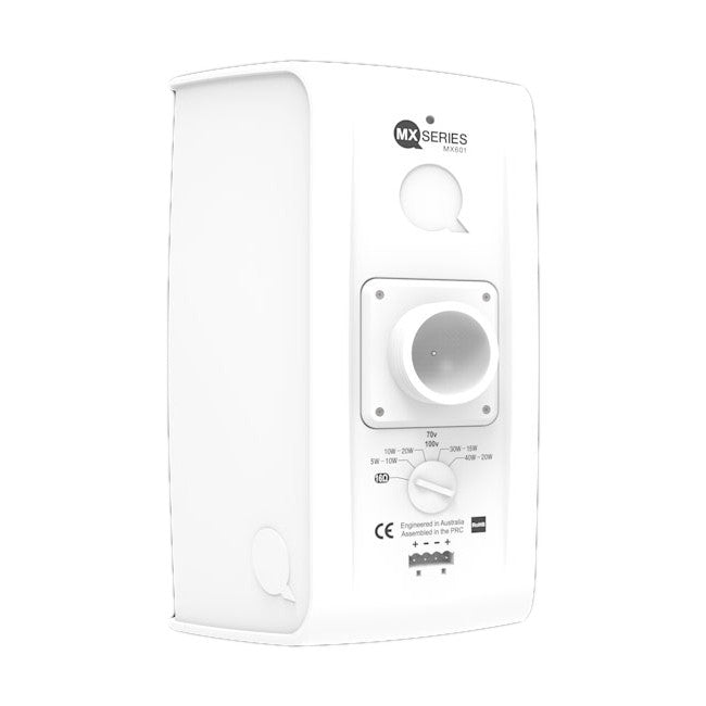 MX801W 8" 2 WAY IP67 BOX SPEAKER 16 OHM - 100V  WHITE QUEST QUEST MX-801W