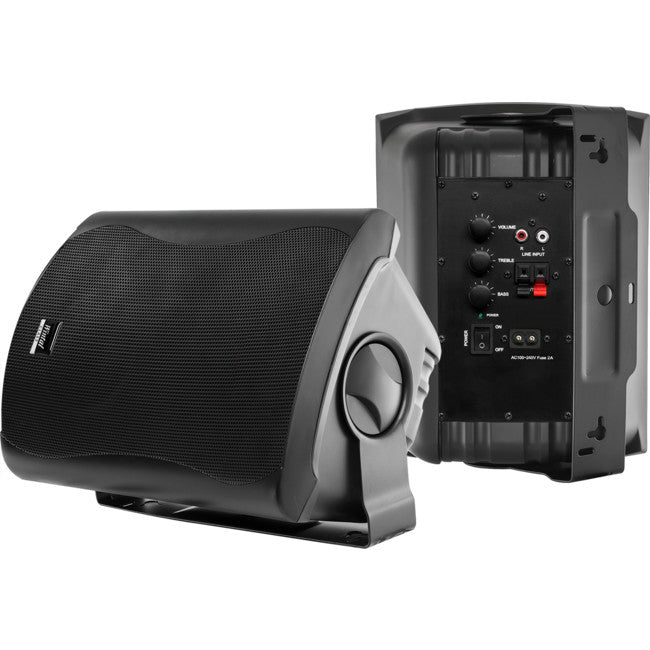 CLASS5AB 5" ACTIVE BOX SPEAKERS BLACK WINTAL 40W RMS 90W MAX WINTAL B-5A