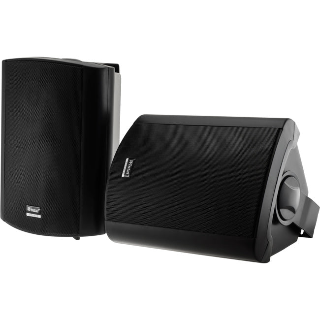 STUDIO6B 6" OUTDOOR SPEAKERS BLACK WINTAL WINTAL A-6