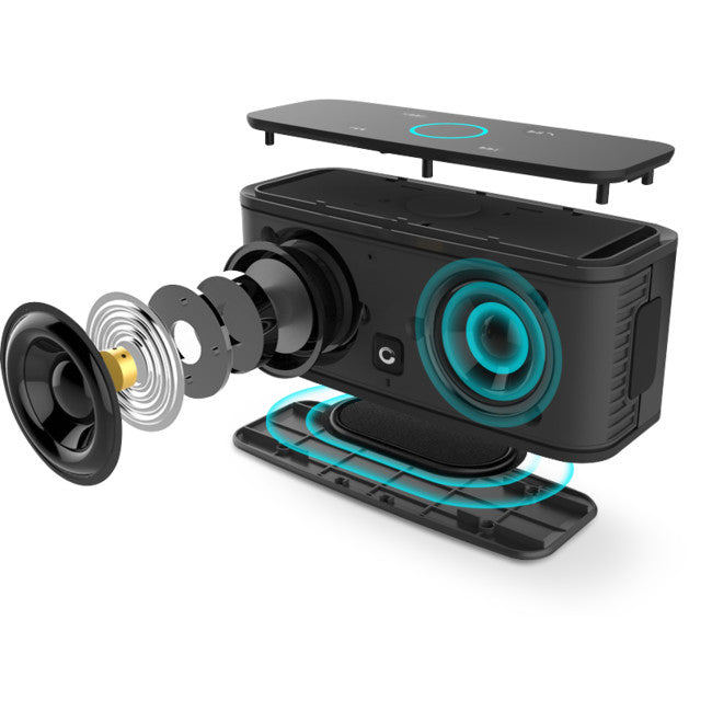 DS1681BLK SOUNDBOX BLUETOOTH SPEAKER TOUCH BT4.0 HD PORTABLE BLACK DOSS DS1681