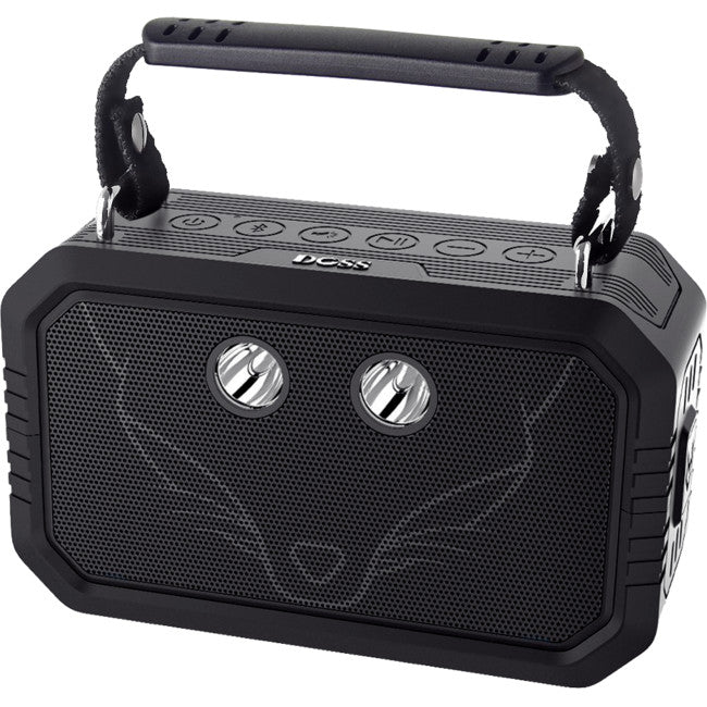 WB60BLK TRAVELLER BLUETOOTH SPEAKER 20W WATERPROOF BT4.0 BLK DOSS WB60