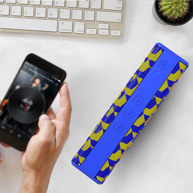 DS1771YEL SOUNDBOX COLOUR SPEAKER BLUETOOTH BLUE/YELLOW DOSS DS1771YEL