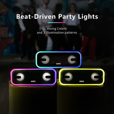 WB20BLK SOUNDBOX PRO+ SPEAKER BLUETOOTH PORTABLE BLACK DOSS WB20