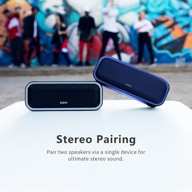 WB20BLU SOUNDBOX PRO+ SPEAKER BLUETOOTH PORTABLE BLUE DOSS WB20