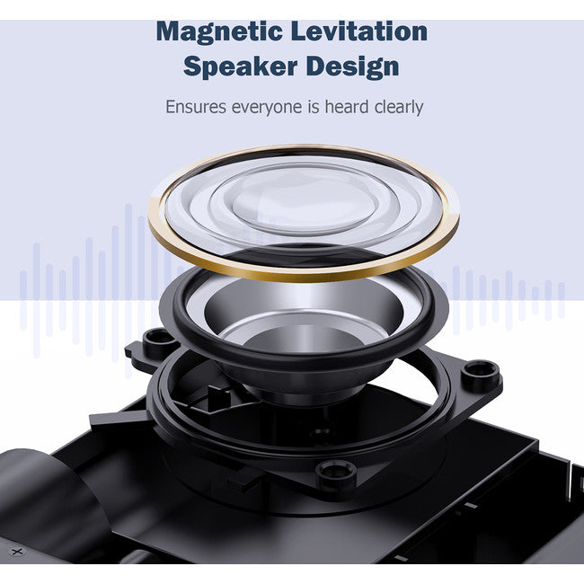 WB326 FREETALK BLUETOOTH SPEAKER PHONE STAND WIRELESS CHARGER DOSS