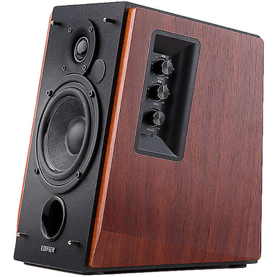 R1700BT-BR BLUETOOTH STUDIO SPEAKERS 66W ACTIVE BOOKSHELF WOODEN EDIFIER R1700BT