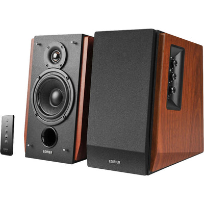 R1700BT-BR BLUETOOTH STUDIO SPEAKERS 66W ACTIVE BOOKSHELF WOODEN EDIFIER R1700BT