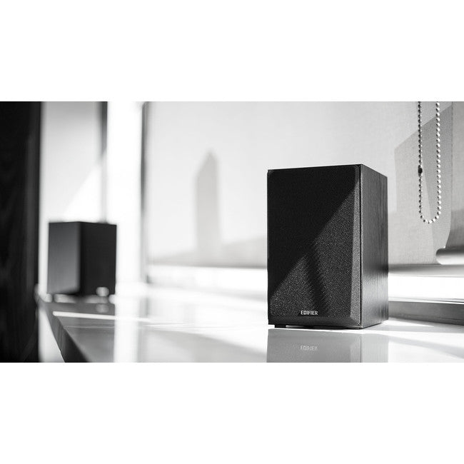 R980T 2.0 BOOKSHELF SPEAKER SYSTEM ACTIVE 12W ? 2 EDIFIER SPE-R980T-BLACK