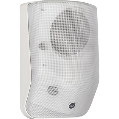MQ60HW WHITE 2 WAY WALL MOUNT SPEAKER TWO HORN LOADED DOME TWEETERS RCF 13000060 WHITE