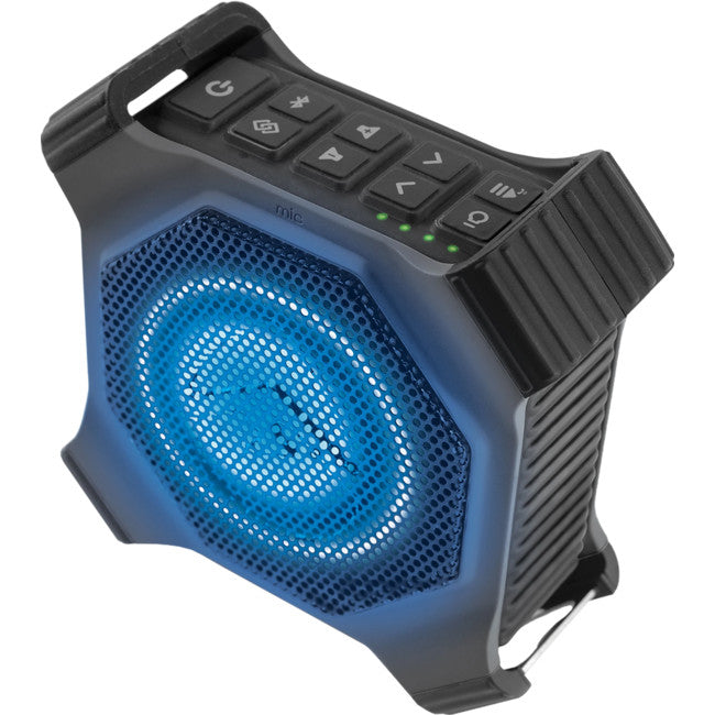 ECOEDGE+G WATER PROOF BLUETOOTH SPEAKER OUTDOOR GREY ECOXGEAR GDI-EXEGPL410