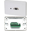 P6847 VGA & 3.5MM AUDIO WALL PLATE SUIT CLIPSAL 2000 SCREW  P5930 P5930