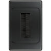 PRO1272B BLACK BRUSH WALL PLATE SUITS CLIPSAL PRO2 A-1272BAU