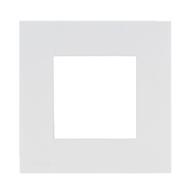 CF45SHW MOUNTING FRAME COVER PLATE WHITE ONE UNIT 45X45MM AUDAC CF45SH/W WHITE