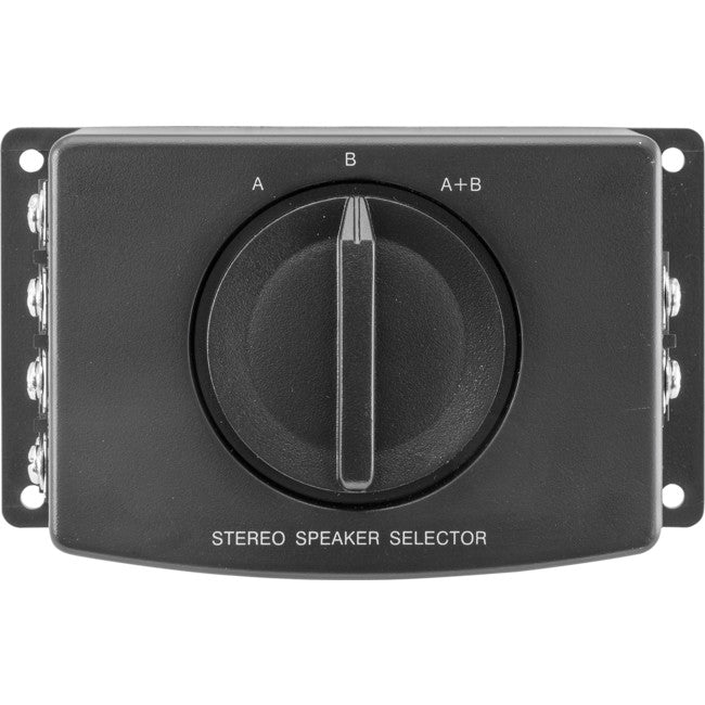 PRO1001 - 2 WAY STEREO SPEAKER SWITCH - A/ B/ A+B SELECTOR - PRO2