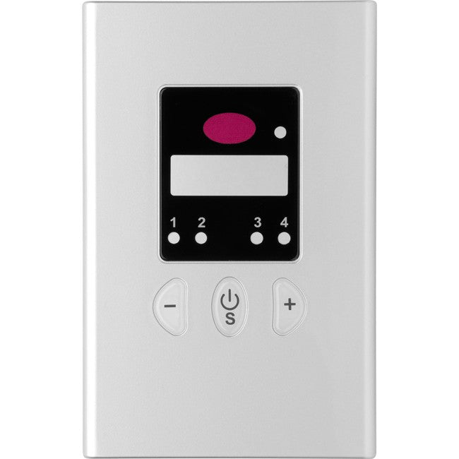 RLMRA2S VOLUME CONTROL FACE PLATE SILVER - RESI-LINX RESI-LINX