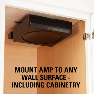 WSSCAM1-B2 SLIM WALL MOUNT FOR SONOS AMP LOCKABLE AND CABLE ORGANISER SANUS WSSCAM1-B2