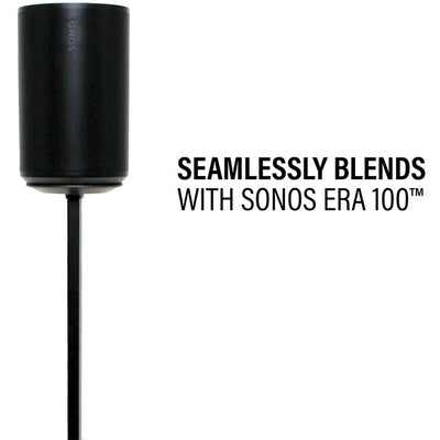 WSSE1A1B2 SONOS ERA100 ADJUSTABLE HEIGHT SPEAKER STAND BLACK SANUS 39899233