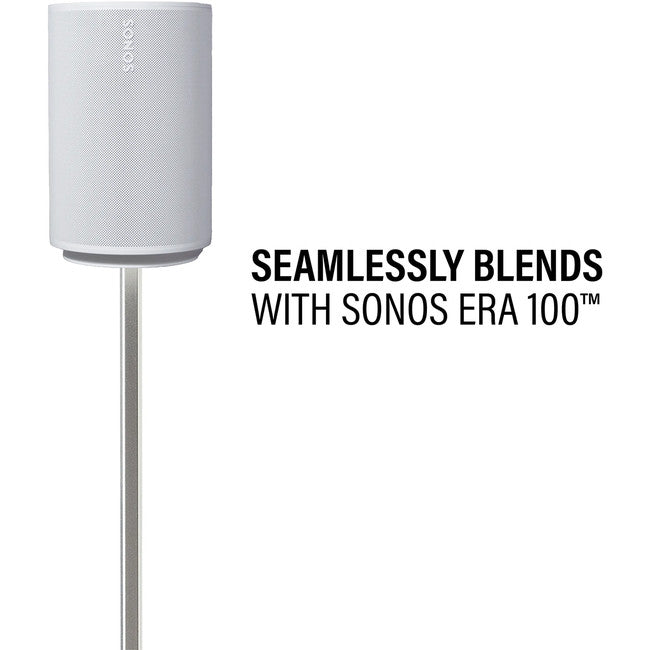 WSSE1A1W2 SONOS ERA100 ADJUSTABLE HEIGHT SPEAKER STAND WHITE SANUS 39899235