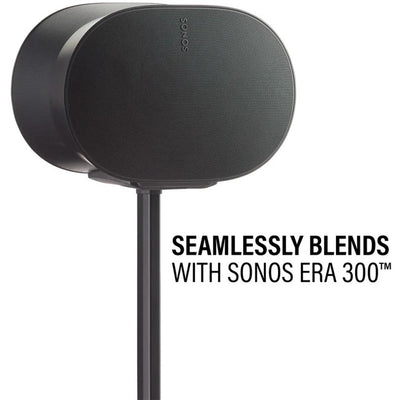 WSSE3A1B2 SONOS ERA300 ADJUSTABLE HEIGHT SPEAKER STAND BLACK SANUS 39899237
