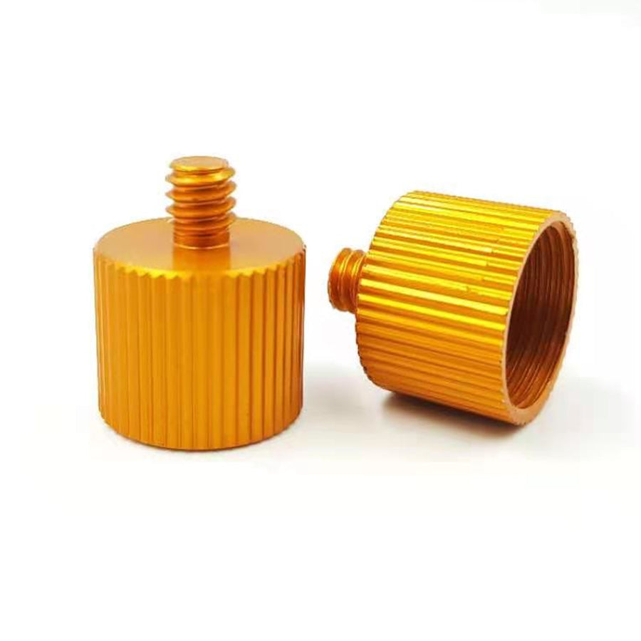 Thread Adapter Mic Stand 5/8" Female to 1/4" Male  for Camera Tripod Webcam Screw Converter