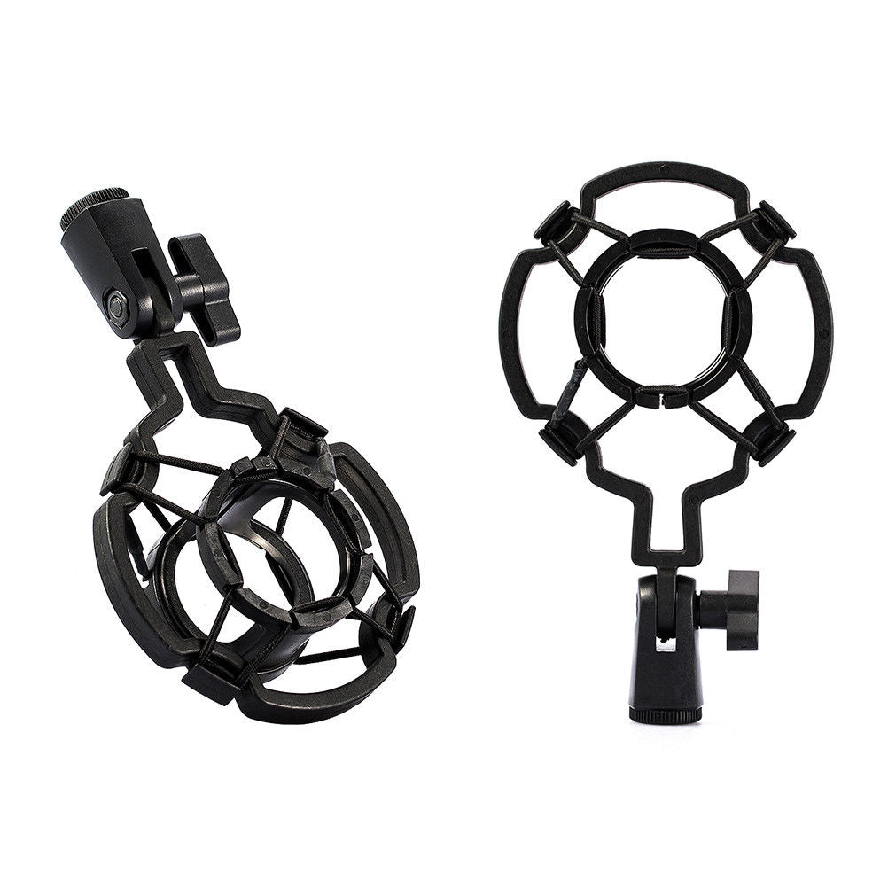 Mic Shock Mount For Condenser Microphone Universal Clip Holder Studio Sound Recording
