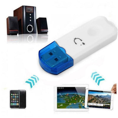 Bluetooth Dongle Wireless Stereo Audio Music Speaker Receiver Adapter
