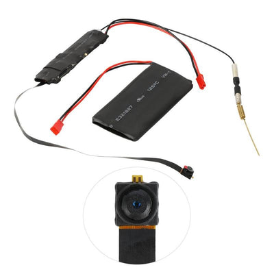 WiFi Camera Mini Spy DIY module HD with 32 GB Card rechargeable battery & antenna