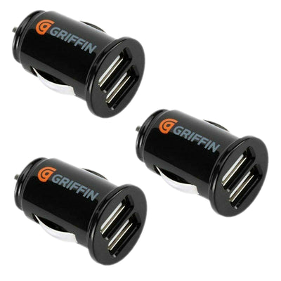 Griffin Twin 2 Port Usb 12V 24V Car Socket Lighter 2.1A Charger Adapter