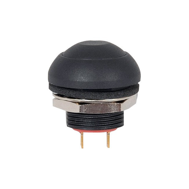 SP3600 IP67 DOME PUSH BUTTON BLACK MOMENTRY ACTION SWITCH SP-0656