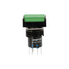 SP4070 IP65 MOMENTRY GREEN PUSHBUTTON 250VAC5AMP DPDT& ILLUMINATION SP-0747