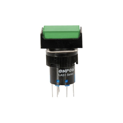 SP4080 IP65 ON /OFF GREENPUSH BUTTON 250VAC 5AMP DPDT&ILLUMINATION SP-0749
