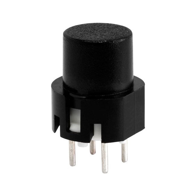 SP8006 MOMENTARY PUSH ON PCB SWITCH ULTRA LONG LIFE BLACK S1096