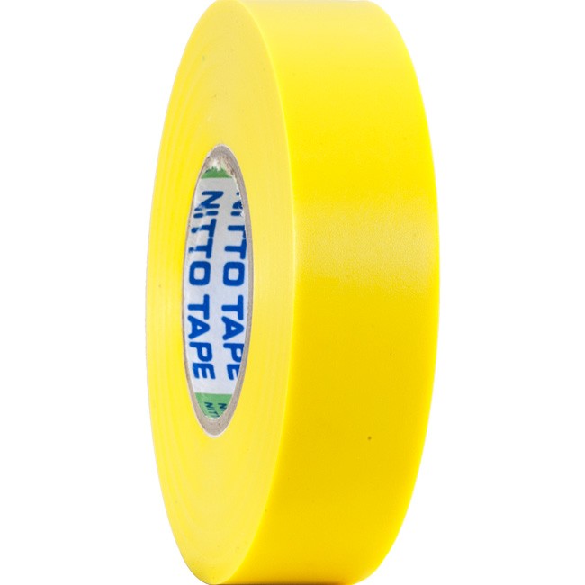 PT21YEL YELLOW 20MT NITTO TAPE PVC ELECTRICAL TAPE NITTO PT21YEL 20M