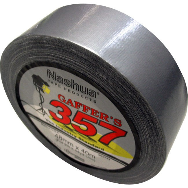 357GTS-40 - 40MT X 48MM GAFFER TAPE SILVER - NASHUA - NASHUA