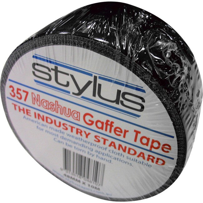 357A-10 - 10MT X 48MM GAFFER TAPE BLACK - NASHUA - NASHUA