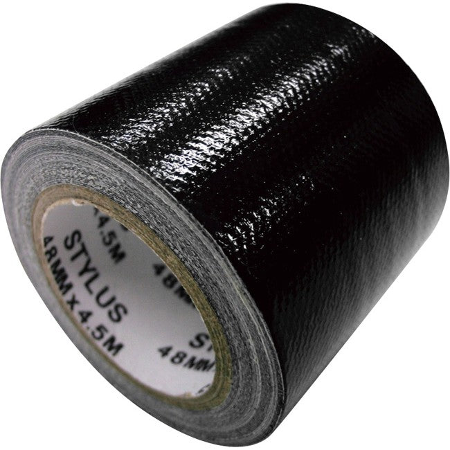 361GT4.5-BLK - 4.5MTX 48MM GAFFER TAPE BLACK - STYLUS COLOURED TAPE - STYLUS