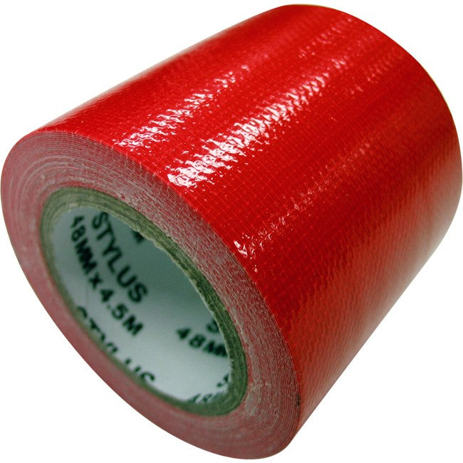 361GT4.5-RED 4.5MTX 48MM GAFFER TAPE RED STYLUS COLOURED TAPE STYLUS 3024 - RED