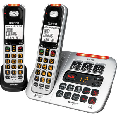 SSE45+1 XDECT CORDLESS PHONE WITH ADDITIONAL HANDSET UNIDEN SSE45+1