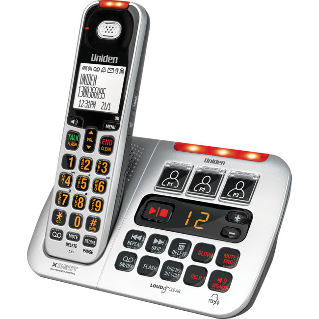 SSE45W - XDECT CORDLESS PHONE - UNIDEN - UNIDEN