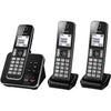 KXTGD323ALB TRIPLE HANDSET CORDLESS PHONE WITH ANSWERING MACHINE PANASONIC KX-TGD323ALB