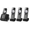 KXTGD324ALB FOUR HANDSET CORDLESS PHONE WITH ANSWERING MACHINE PANASONIC KX-TGD324ALB