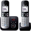 KXTG6822ALB DECT TWIN PACK CORDLESS PHONE WITH DIGITAL ANSWERING MACHINE PANASONIC KXTG-6822ALB