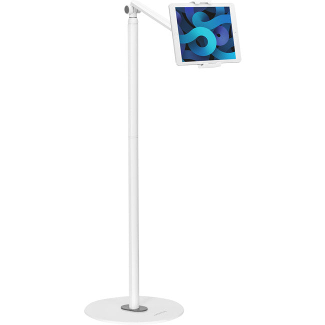 TSTD02 - FLOOR STAND FOR IPAD AND TABS - WHITE - MBEAT
