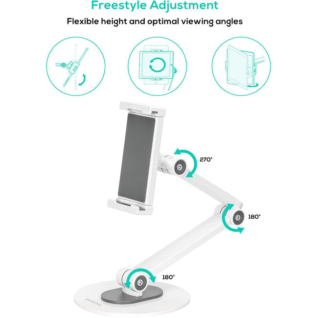 TSTD01 - UNIVERSAL IPAD TAB STAND WHITE - MBEAT