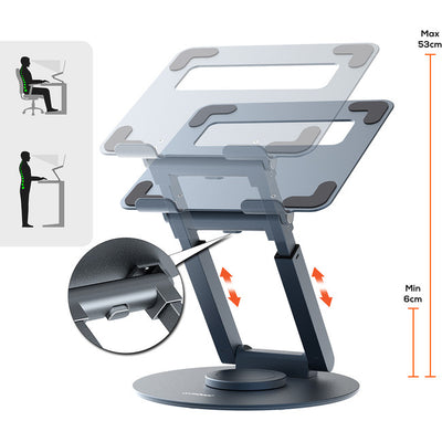 STDS9GRY - ROTATING LAPTOP STAND - STAGE S9 - MBEAT