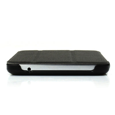 T3-7CASBLK GALAXY TAB3 7" SLIM CASE BLACK ULTRA THIN TRI-FOLD MBEAT MBEAT MB-CAS-T37BLK