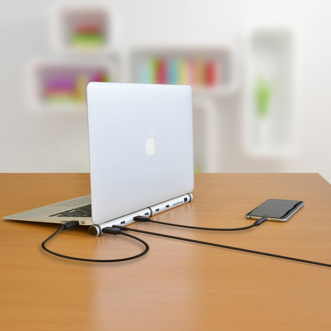 MSDOCK-S MACBOOK AND NOTEBOOK DOCK USB HUB CHARGER MICRO SD LAN MBEAT MB-MSDOCK-S