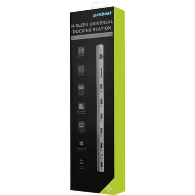 MSDOCK-S MACBOOK AND NOTEBOOK DOCK USB HUB CHARGER MICRO SD LAN MBEAT MB-MSDOCK-S