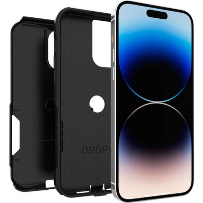IPH14PRMCB IPHONE 14 PRO MAX ANTIMICROBIAL CASE BLACK COMMUTER SERIES OTTERBOX 43070458